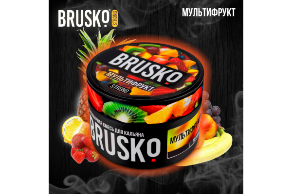 Narguilé mélange Brusko Forte "Multifrukt" 50 gr