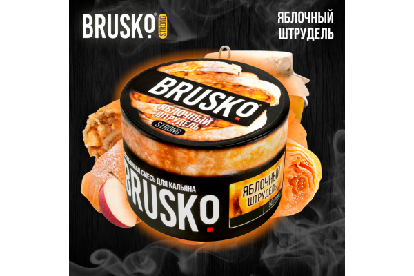 Hookah mix Brusko Strong "Apple strudel" 50 gr