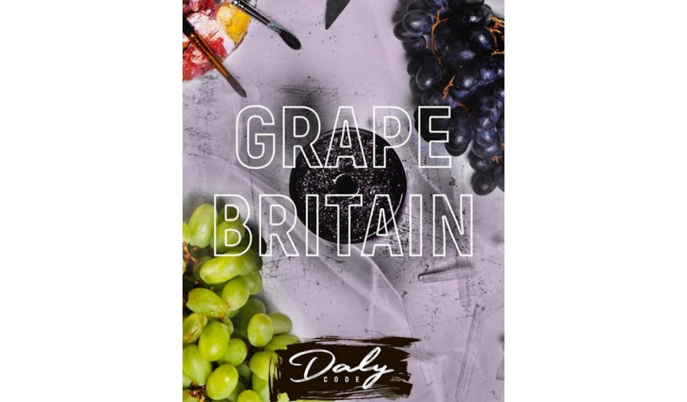 Wasserpfeife Mischung Daly Grape Britain (Kapitän Großbritannien) 50 g