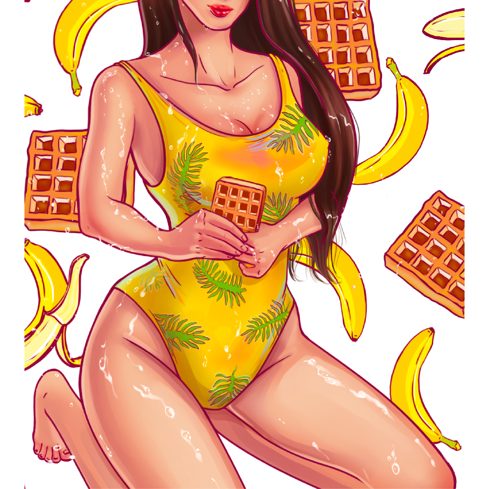 Кальянная смесь Daly Joys "Банановые  вафли" 50г