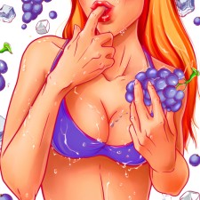 Кальянная смесь Daly Joys "Виноградные  льдинки" 50г