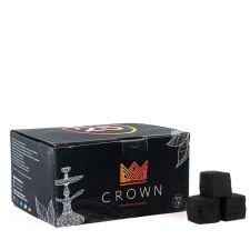 Уголь для кальяна кокосовый Crown 25мм (1 кг) 72 шт Уголь для кальяна кокосовый Crown 25мм (1 кг) 72 шт