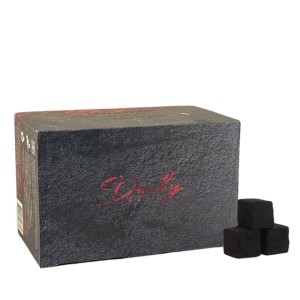 Уголь для кальяна кокосовый Daly 22мм (1 кг) 96 шт