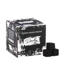 Уголь для кальяна кокосовый Daly 26мм (1 кг) 64 шт