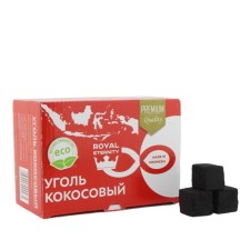 Уголь для кальяна кокосовый Royal Eternity 25мм (1кг) 72 шт