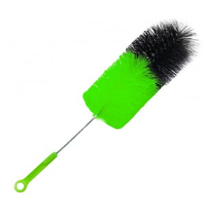 Ершик для колбы (Черно-салатовый)