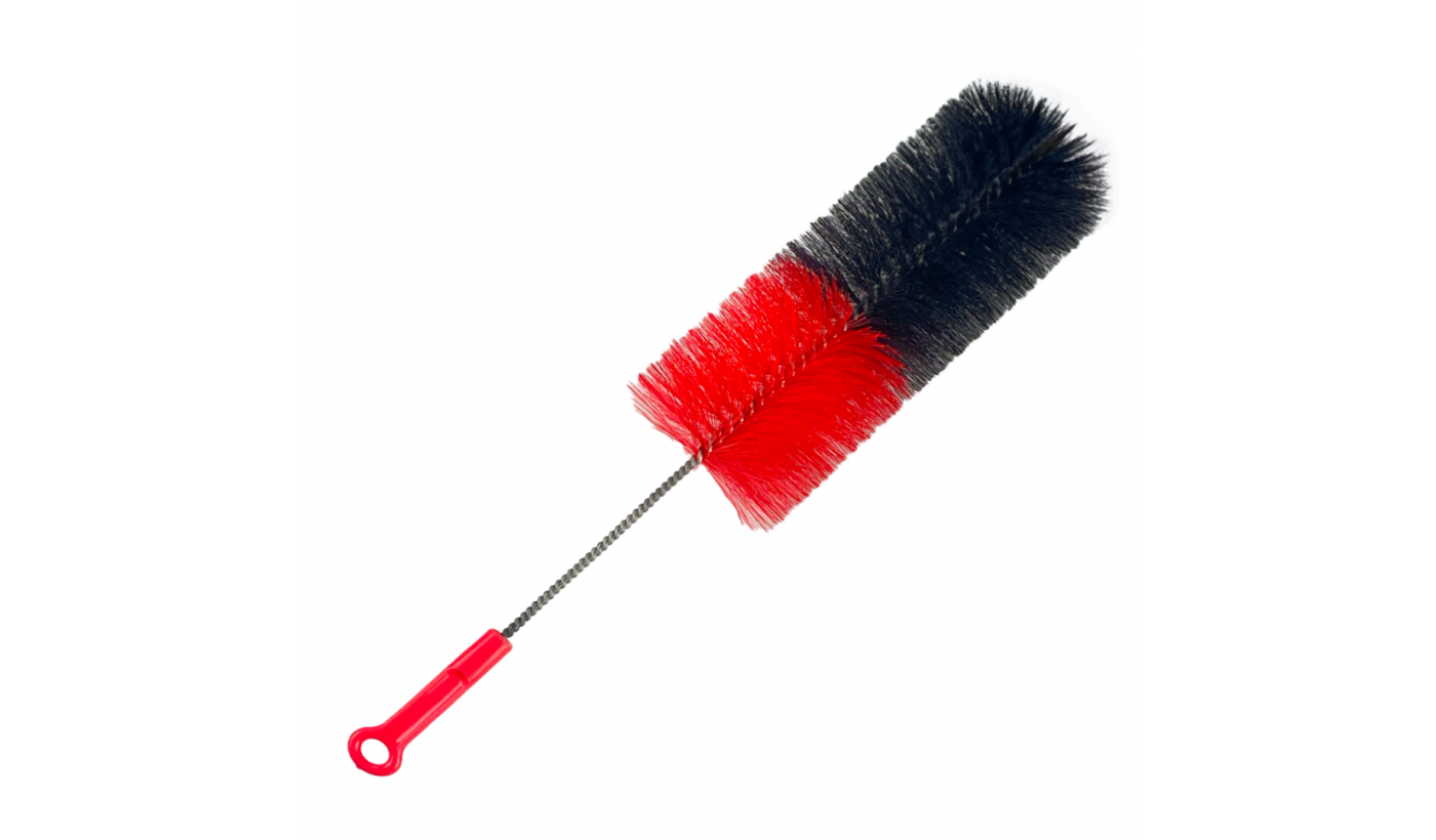 Flask brush (Black and red)