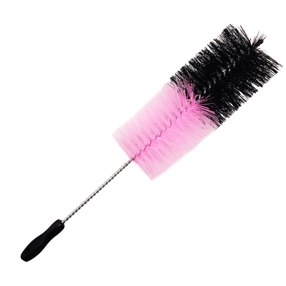 Ершик для колбы (Черно-розовый)